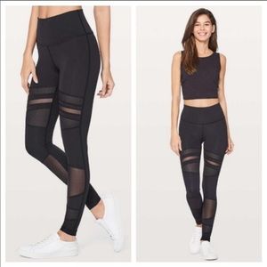Lululemon Wunder Under Mesh Size 12